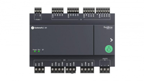 Реле интеллектуальное SR1 24В DC 24 IO: 16 DI; 8 DO (реле) 1хRS485 SE ZR1PA00BD