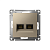 Розетка компьютерная 2-м AtlasDesign RJ45 кат.6A механизм шампань SE ATN000588