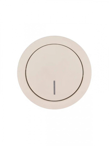 Выключатель 1-кл. СП OSEN 10А IP20 с подсветкой механизм сл. кость LEZARD 743-9088-111 фото 4