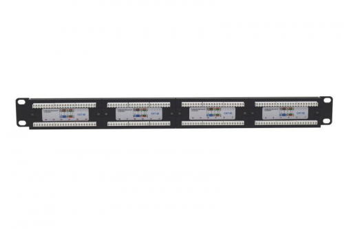 Патч-панель 19дюйм 1U кат.5E неэкранир. 24 порта RJ-45 Dual IDC TOKOV ELECTRIC TKE-PP-5E-1U-24P-UTP фото 2