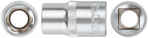Головка шестигранная CrV 1/2дюйм 13мм FIT 62043 Головка шестигранная CrV 1/2дюйм 13мм FIT 62043