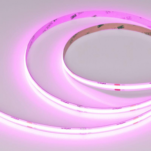 Лента светодиодная COB-X480-8mm 24V Magenta 8Вт/м IP20 (уп.5м) Arlight 047741 Лента светодиодная COB-X480-8mm 24V Magenta 8Вт/м IP20 (уп.5м) Arlight 047741