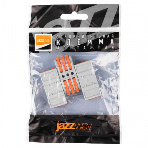 Клемма монтажная СМК PTC-3P 4233 BL/3 450В 32А 0.08-2.5(4.0)кв.мм JazzWay 5073708 фото 8