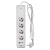 Фильтр сетевой умный Smart Home SZD/SH/4х1.5/WIFI 4гн.1.5м 16А 4000В USB+Type-С WiFi+Счетчик Camelion 14800