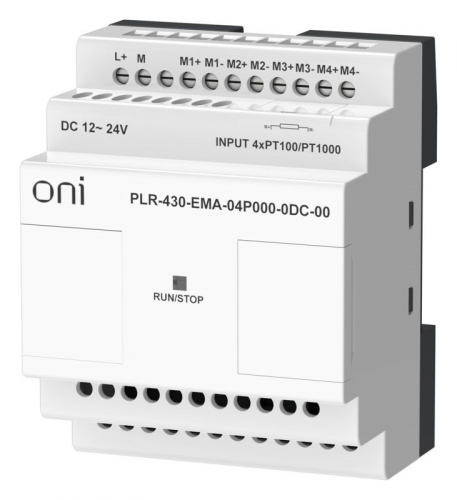 Модуль расширения входов выходов ПЛК 430 4 входа Pt100/Pt1000 24В DC ONI PLR-430-EMA-04P000-0DC-00 фото 4