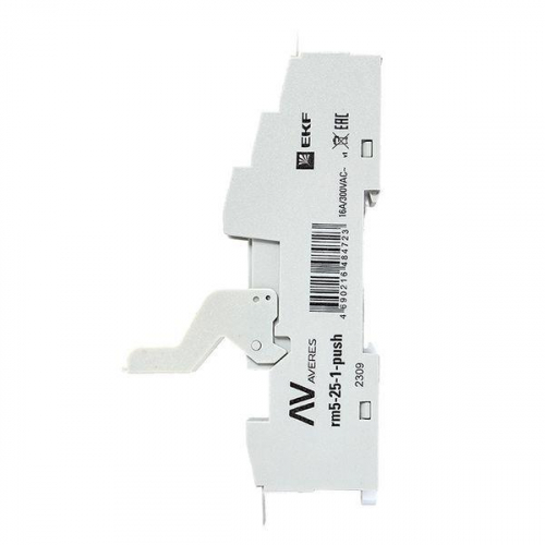 Разъем для реле РM5 25/1 Push-in AVERES EKF rm5-25-1-push фото 5 Разъем для реле РM5 25/1 Push-in AVERES EKF rm5-25-1-push фото 5