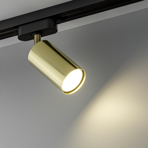 Светильник трековый ARTLINE поворотный 55х55х100мм GU10 230В алюм. 4кв.м зол. Ritter 59878 1 фото 3 Светильник трековый ARTLINE поворотный 55х55х100мм GU10 230В алюм. 4кв.м зол. Ritter 59878 1 фото 3