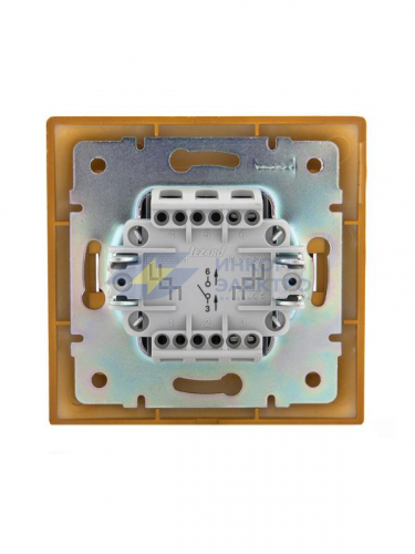 Выключатель 1-кл. СП Mira 10А IP20 ольха LEZARD 701-0701-100 фото 4