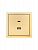 Розетка СП ZIMA IP20 Type-C + USB механизм зол. LEZARD 704-3688-192TC