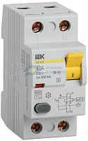 Выключатель дифференциального тока (УЗО) 2п 40А 300мА тип ACS ВД1-63 IEK MDV12-2-040-300
