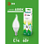 Лампа светодиодная GREEN LINE BXS-6W-840-E14 GL 6Вт свеча на ветру 4000К яркий свет бел. E14 Эра Б0067131
