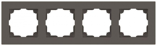 Рамка 4-м СП Accent 6-504-09 титан Intro Б0063712 Рамка 4-м СП Accent 6-504-09 титан Intro Б0063712