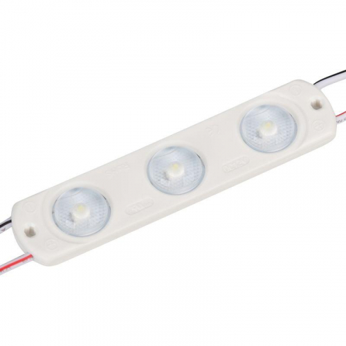 Модуль светодиодный герметичный CRAFT-2835-3-12V White 170deg 1.2Вт IP67 80х17.5мм закрытый (уп.100шт) Arlight 024839
