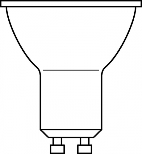 Лампа светодиодная LED Value LVPAR1660 7SW/830 7Вт GU10 230В 10х1 RU OSRAM 4058075581555 фото 2