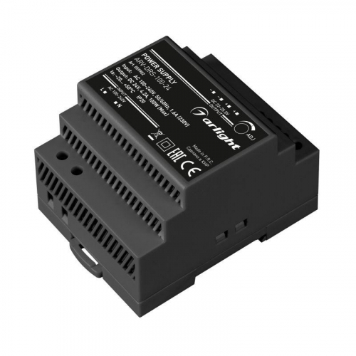 Блок питания ARV-DRS-100-24 24В 4.2А 100Вт IP20 DIN-рейка Arlight 059902 Блок питания ARV-DRS-100-24 24В 4.2А 100Вт IP20 DIN-рейка Arlight 059902