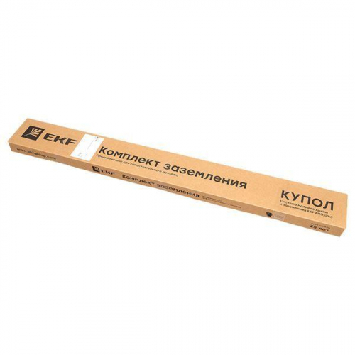 Комплект заземления вертикальный d16 дл.3м (2х1.5м) HZ PROxima EKF gc-21300 фото 12