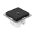Розетка СП Эпика USB-A+С механизм черн. EKF UP1-SOB-USBA+USBC