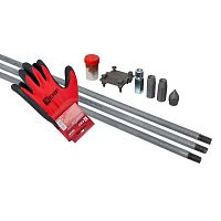 Комплект заземления верт. d16 дл.4.5м(3х1.5м) HZ PROxima EKF gc-21450