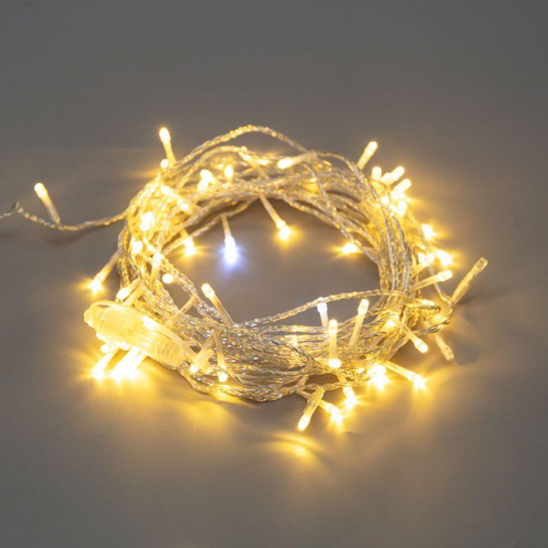 Гирлянда светодиодная "Нить" 20м 150LED тепл. бел. 3.4Вт 230В IP44 эффект мерцания провод прозр. Neon-Night 305-566 фото 2 Гирлянда светодиодная "Нить" 20м 150LED тепл. бел. 3.4Вт 230В IP44 эффект мерцания провод прозр. Neon-Night 305-566 фото 2