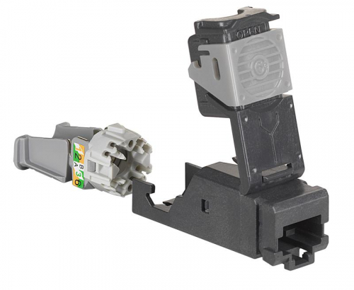 Коннектор 6хRJ45 кат.5Е UTP LCS3 Leg 033753 фото 2 Коннектор 6хRJ45 кат.5Е UTP LCS3 Leg 033753 фото 2