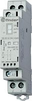 Контактор модульный 2NO 25А AgSnO2 12В AC/DC 17.5мм IP20 опции: мех. индикатор + LED FINDER 223200124320