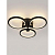 Светильник светодиодный Odry CLL-1-46-RC BK 46Вт 3000К-6000К 405х375х100 с пультом ДУ черн. Эра Б0069750