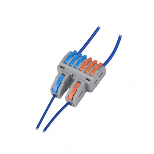 Клемма монтажная СМК PTC-2P 4226 BL/2 450В 32А 0.08-2.5(4.0)кв.мм JazzWay 5073784 фото 7