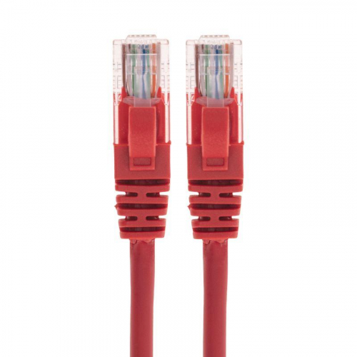 Патч-корд U/UTP CAT 5e RJ45-RJ45 26AWG LSZH красн. 0.3м Rexant 02-0103-03 фото 2 Патч-корд U/UTP CAT 5e RJ45-RJ45 26AWG LSZH красн. 0.3м Rexant 02-0103-03 фото 2