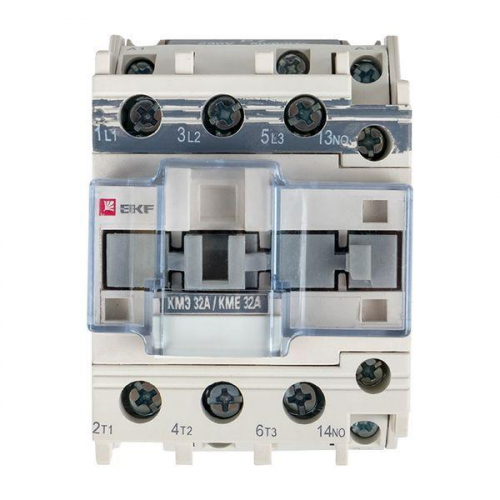 Контактор КМЭ 32А кат. 380В AC 1НЗ EKF ctr-s-32-380-nc фото 2