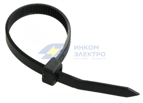Хомут кабельный 3.6х100 нейл. черн. (уп.100шт) IEK UHH32-D036-100-100