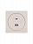 Розетка 1-м СП OSEN TC+ USB разъем механизм сл. кость LEZARD 743-9088-192TC