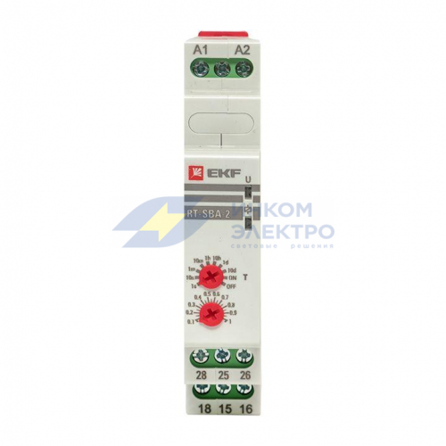 Реле времени RT-SBA-2 (задержка времени включ.) PROxima EKF rt-sba-2 фото 6 Реле времени RT-SBA-2 (задержка времени включ.) PROxima EKF rt-sba-2 фото 6
