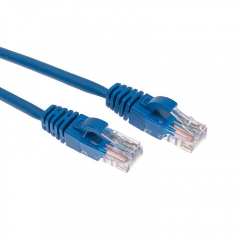 Патч-корд U/UTP CAT 5e RJ45-RJ45 26AWG LSZH син. 0.5м Rexant 02-0104-05 фото 3 Патч-корд U/UTP CAT 5e RJ45-RJ45 26AWG LSZH син. 0.5м Rexant 02-0104-05 фото 3