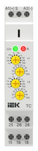 Реле циклическое реверсивное TC 2 контакта 12-240В AC/DC AC IEK CTR-450-TC-2-1HD-U240-C00 фото 2 Реле циклическое реверсивное TC 2 контакта 12-240В AC/DC AC IEK CTR-450-TC-2-1HD-U240-C00 фото 2