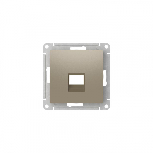 Накладка AtlasDesign для информационных функций типа Keystone шампань SE ATN000584 фото 4