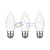 Лампа светодиодная 7.5Вт CN свеча 2700К E27 713лм (уп.3шт) Rexant 604-020-3