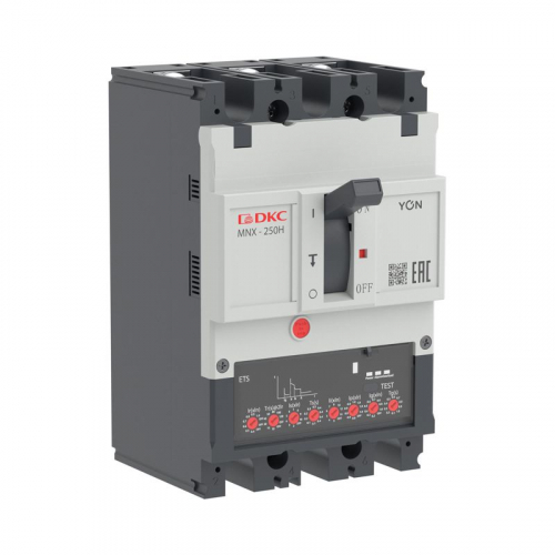 Выключатель автоматический 4P 100А 70кА pro MNX250L при AC415V расцепитель ETS YON MNX250L4PETS0100