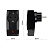 Адаптер 1-м с заземл. Polynom SP-1e-USB-B 220В 2хUSB 2100мА черн. Эра Б0026333