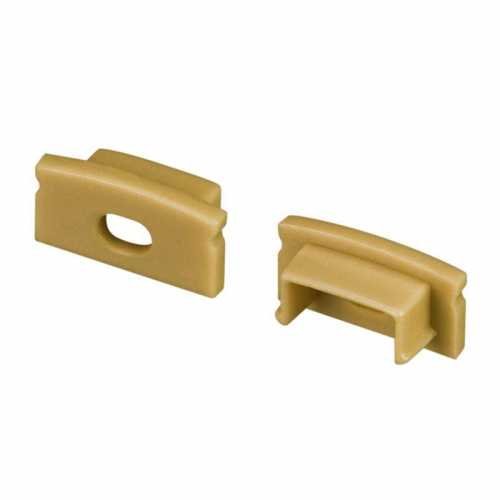 Заглушка LINE-1708 GOLD с отверстием пластик Arlight 039993