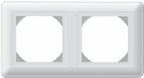 Рамка 2-м W59 Aqua IP44 горизонт. бел. SE KD-2B-18 фото 2 Рамка 2-м W59 Aqua IP44 горизонт. бел. SE KD-2B-18 фото 2