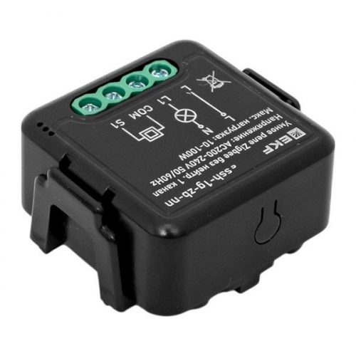 Реле умное в подрозетник 1-канальное Zigbee Connect Select без нейтрали EKF ssh-1g-zb-nn фото 9
