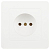 Розетка 1-м СП Style 7-201-01 16А IP20 250В 2P бел. Intro Б0060637