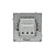 Розетка силовая KANT 2P+E защ. шторки бел. песок DKC 7010003