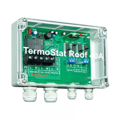 Терморегулятор TermoStat Roof 40А IP65 Rexant 51-0843 фото 5 Терморегулятор TermoStat Roof 40А IP65 Rexant 51-0843 фото 5