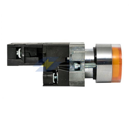 Кнопка BA51 с подстветкой 230В желт. NO IP65 PROxima EKF xb2-bw51-230-65 фото 3