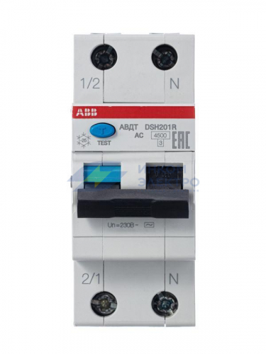 Выключатель автоматический дифференциального тока DSH201R C10 AC30 ABB 2CSR245072R1104 фото 2
