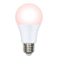 Лампа светодиодная LED-A60-9W/SCEP/E27/FR/DIM IP65 PLO65WH для яйценоскости диммир. Uniel UL-00003189