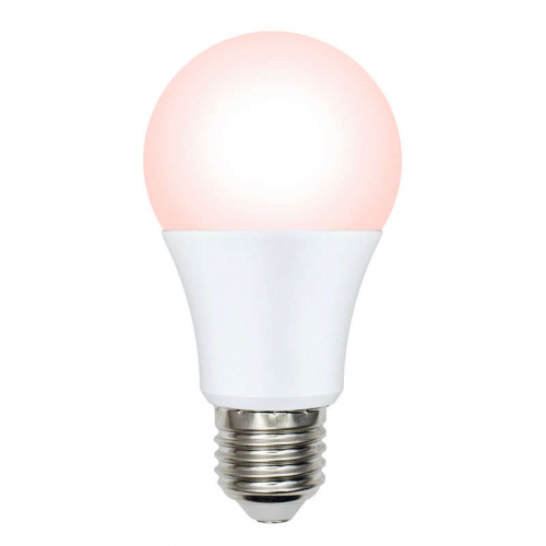 Лампа светодиодная LED-A60-9W/SCEP/E27/FR/DIM IP65 PLO65WH для яйценоскости диммир. Uniel UL-00003189