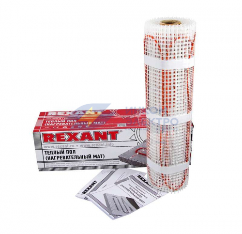 Комплект "Теплый пол" (мат) Extra S 3.0кв.м (0.5х6.0м) 480Вт двужил. Rexant 51-0506 Комплект "Теплый пол" (мат) Extra S 3.0кв.м (0.5х6.0м) 480Вт двужил. Rexant 51-0506
