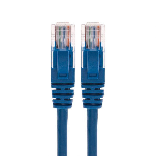 Патч-корд U/UTP CAT 6 RJ45-RJ45 26AWG LSZH син. 5м Rexant 02-0294-5 фото 2